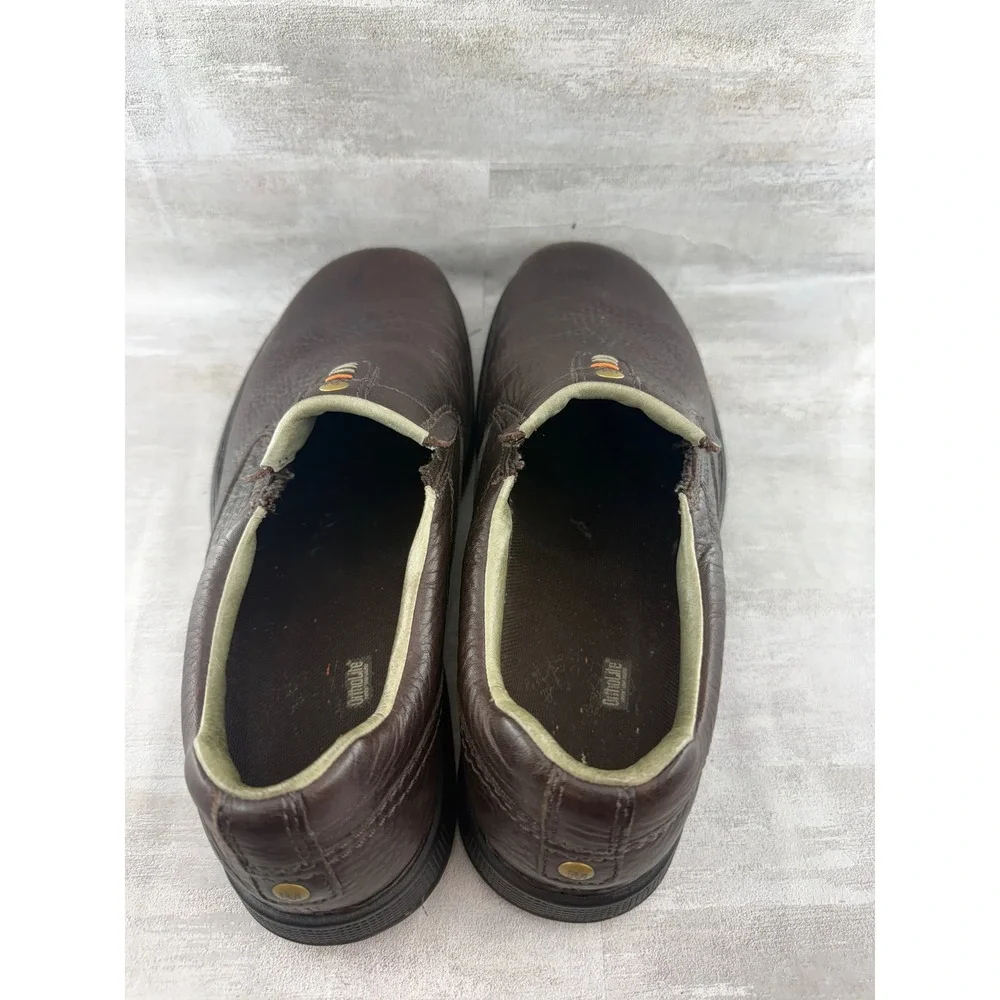 Merrell World Legend Stollen Men Brown Leather Slip On Loafers J45051 Size 11